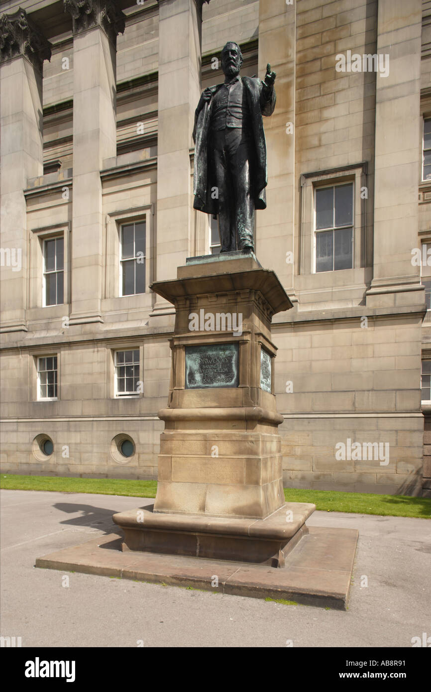 Statua di Sir Arthur Bower Forwood in Liverpool Regno Unito Foto Stock