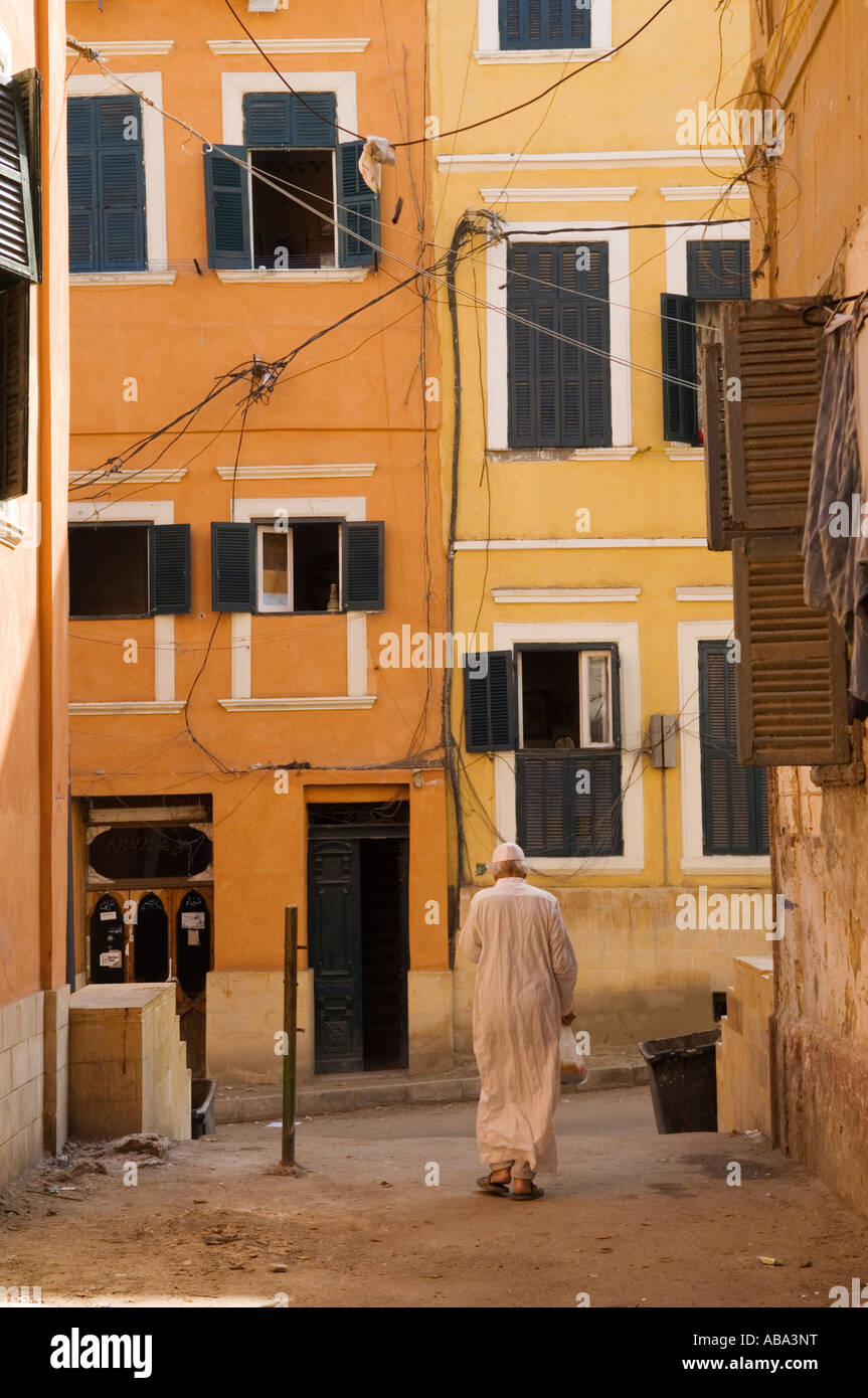 Streetscene ad Alessandria, Egitto Foto Stock
