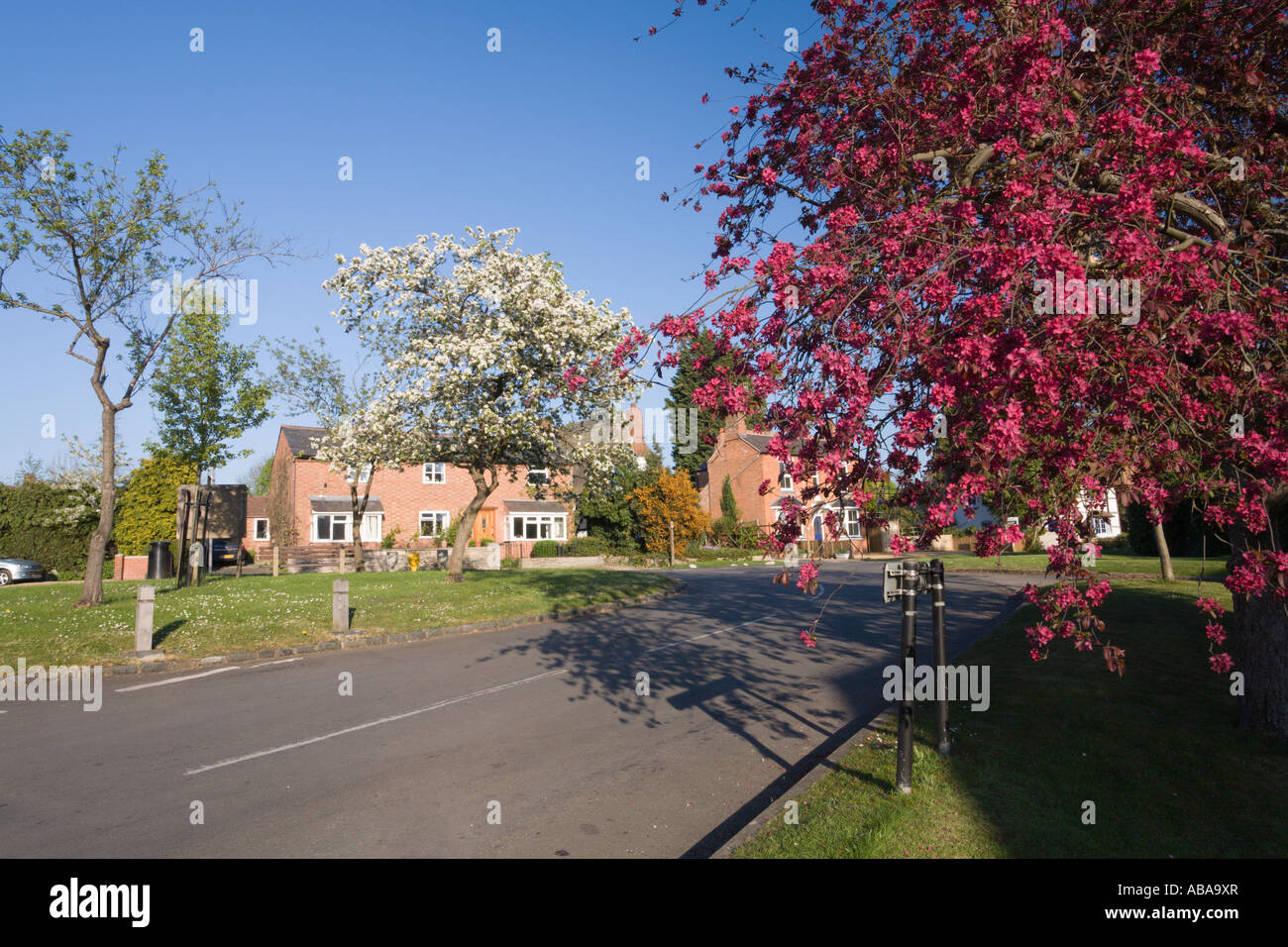 Welford sul villaggio Avon Warwickshire England Regno Unito Foto Stock