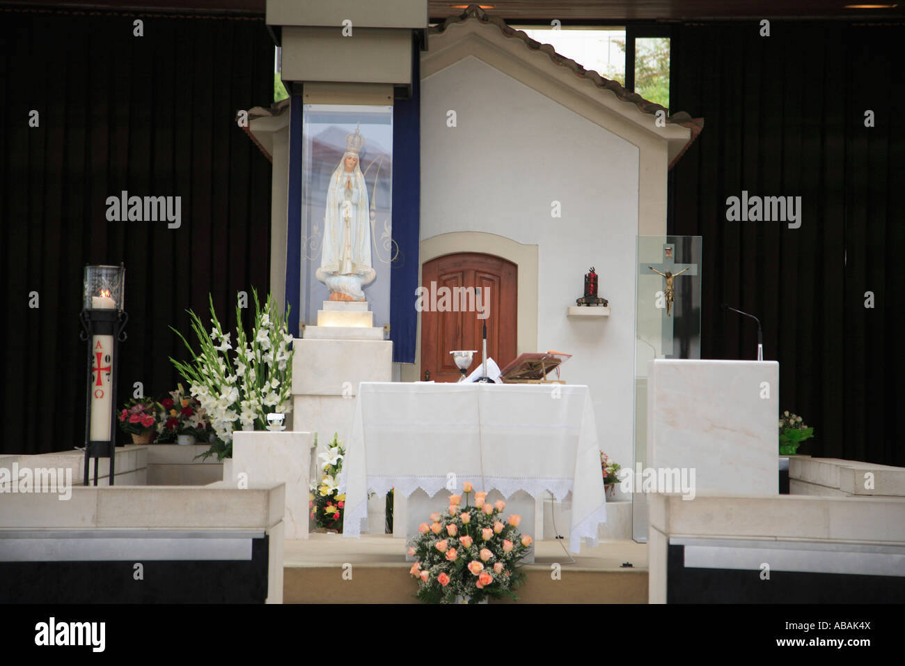 Il Portogallo Fatima la Cappella delle Apparizioni Foto stock - Alamy