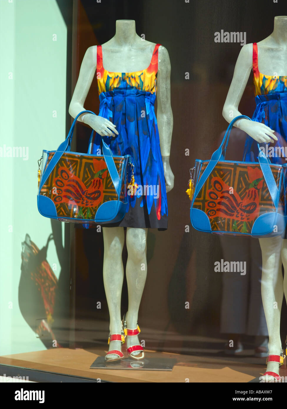Bond Street, Prada Shopfront Foto Stock