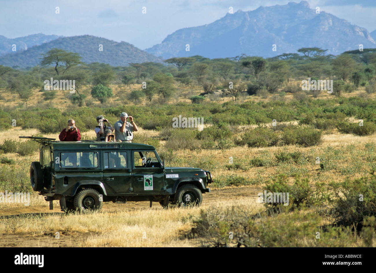 Game Drive, Samburu National Park, Kenya Foto Stock