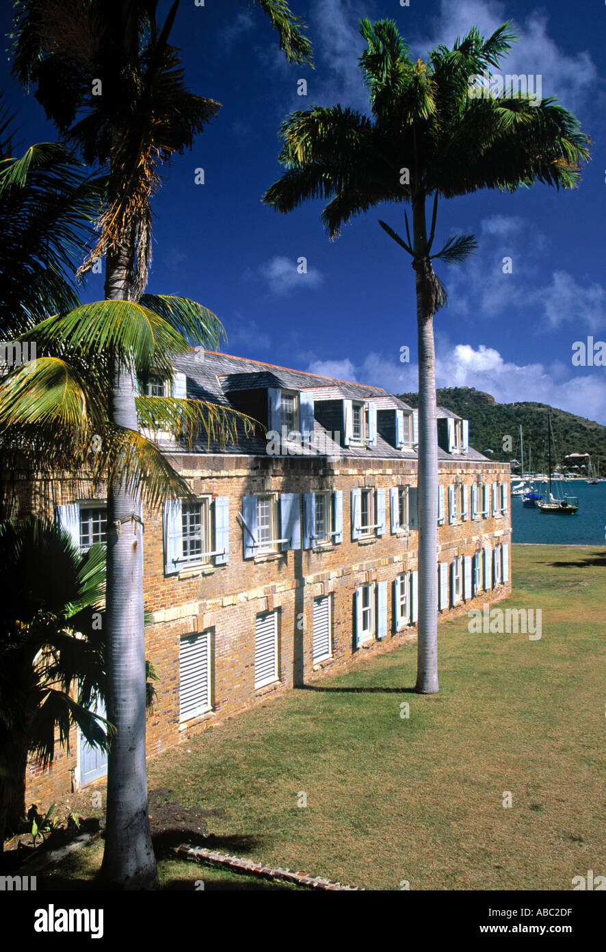 Nelson's Dockyard, Antigua, dei Caraibi Foto Stock