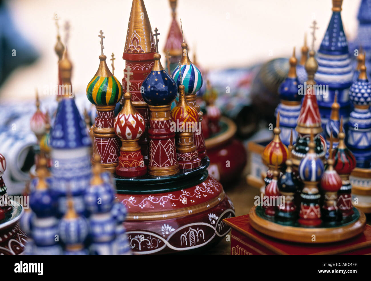 Negozio di souvenir, Mosca, Russia Foto Stock