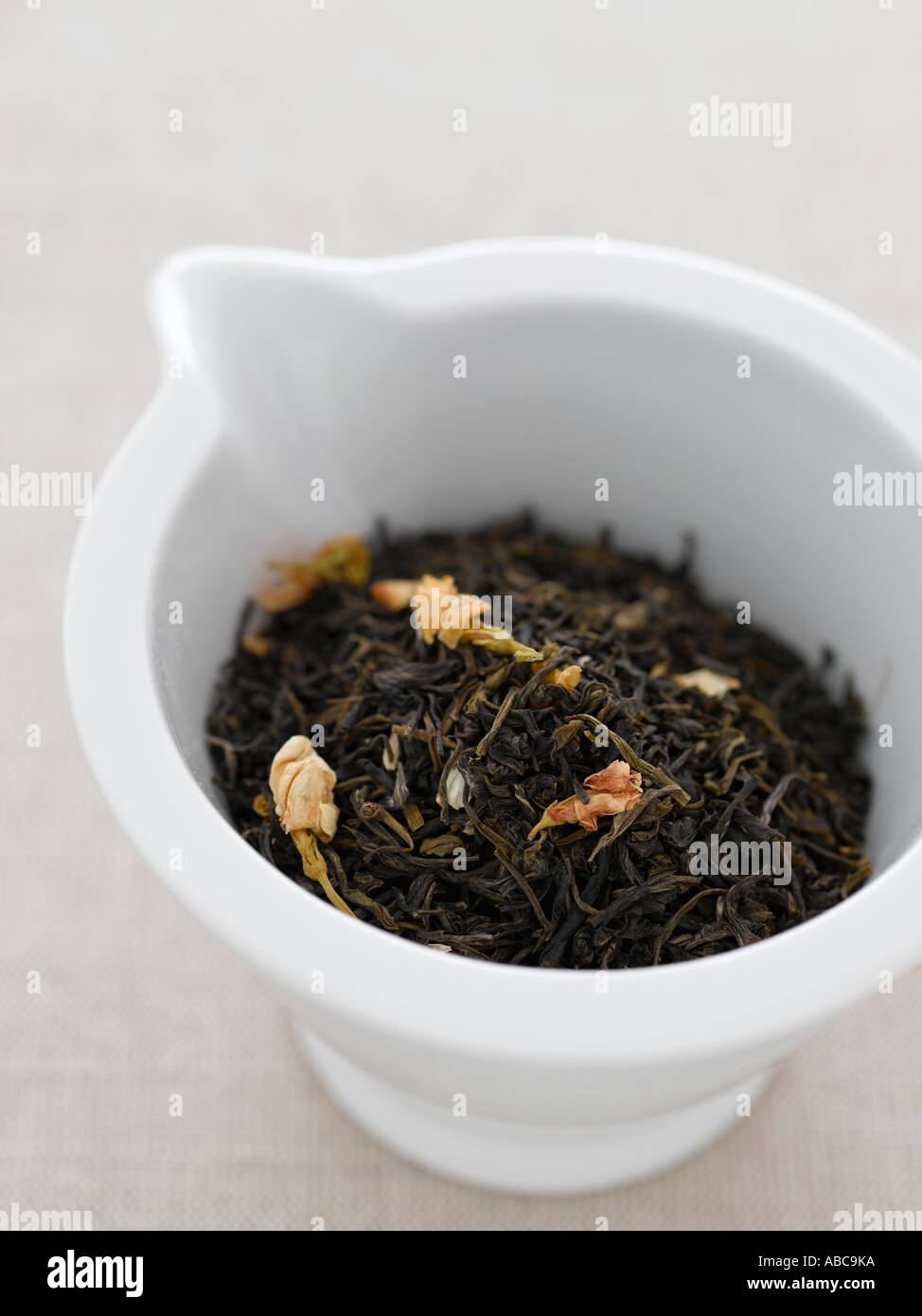 Gelsomino le foglie di tè - fascia alta Hasselblad 61mb di immagine digitale Foto Stock