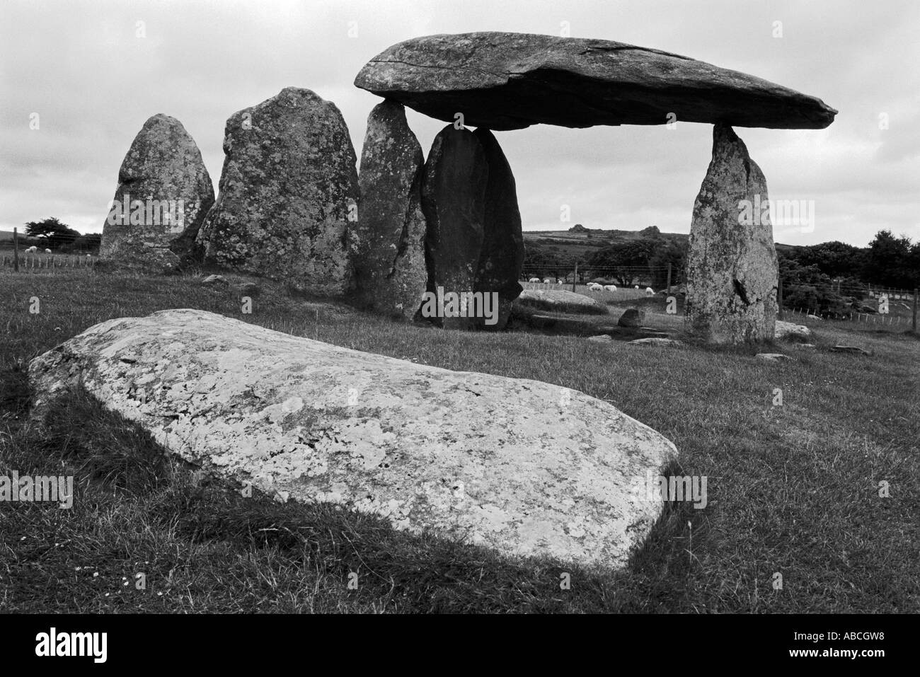 Pentre Ifan Pembrokeshire Wales UK Foto Stock