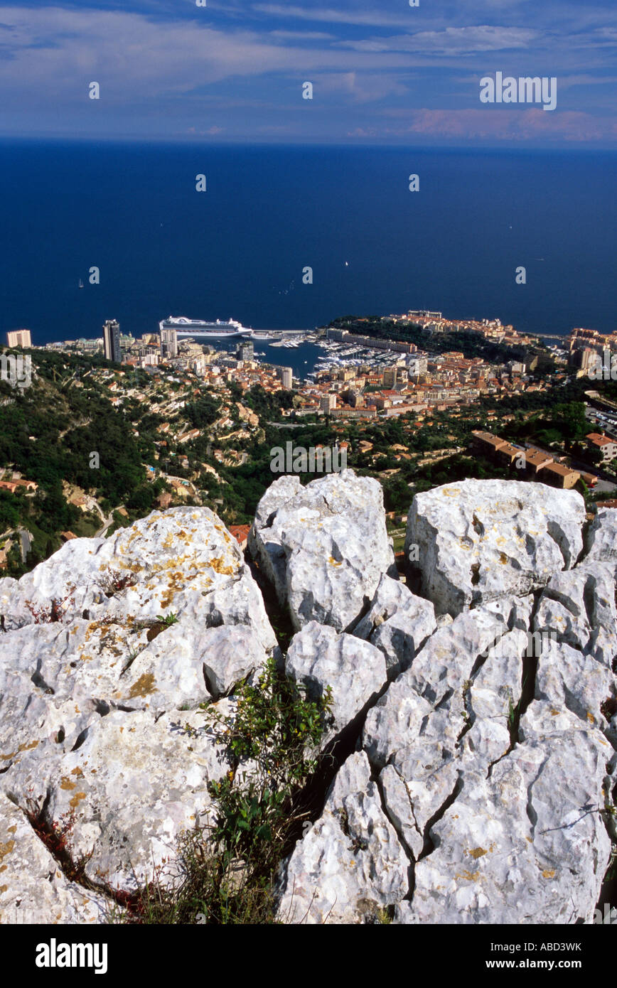 Monaco Principaute de Monaco Costa Azzurra Europa Foto Stock