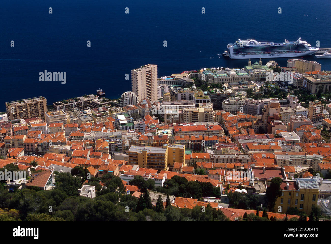 Monaco Principaute de Monaco Costa Azzurra Europa Foto Stock