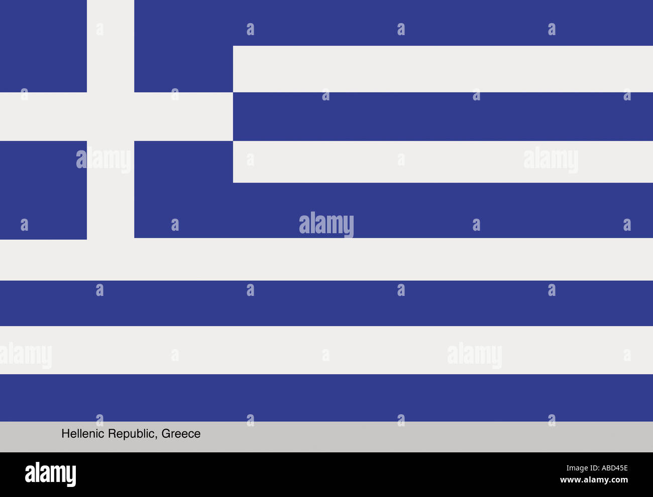 Repubblica Ellenica, Grecia Foto Stock