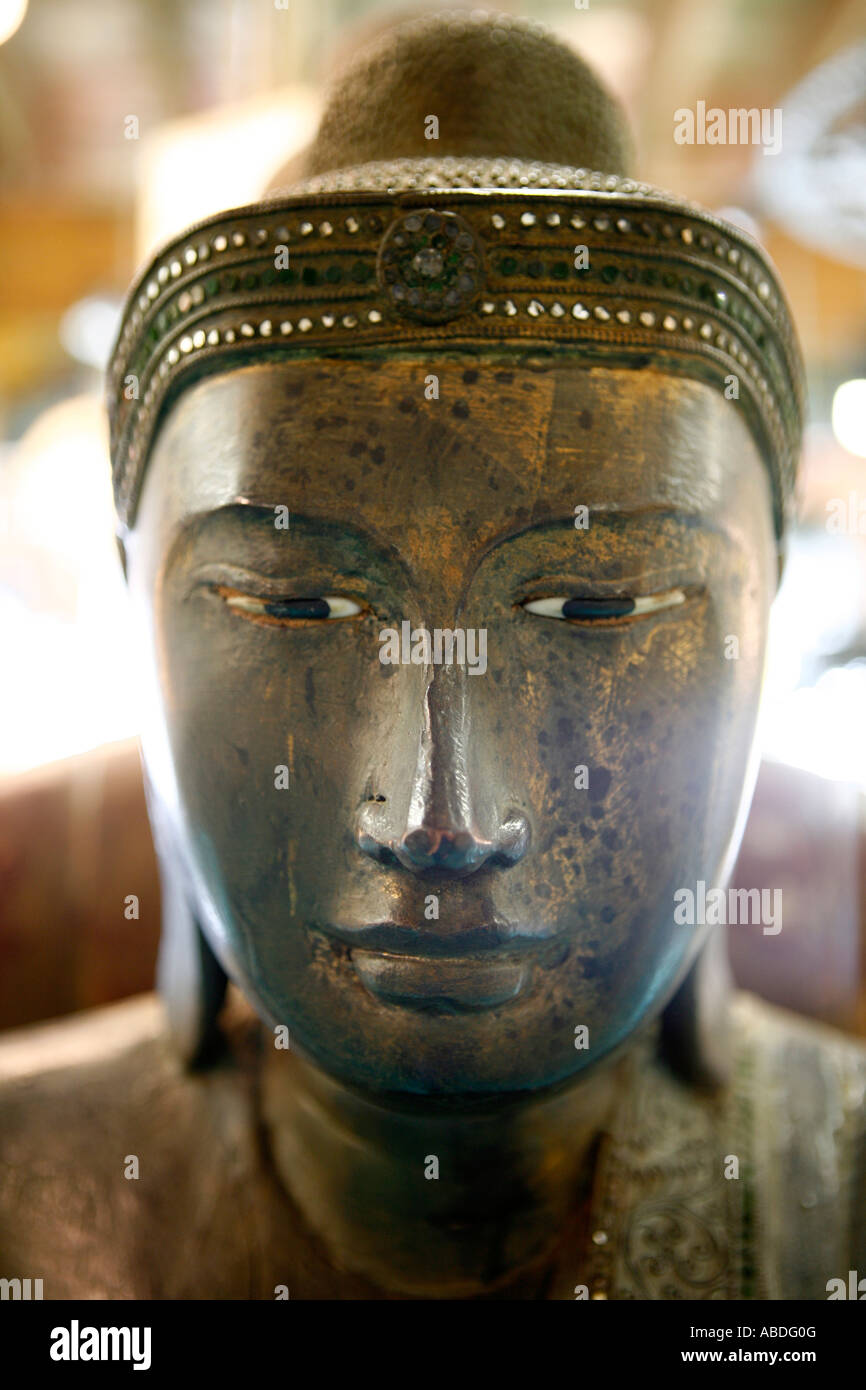 La scultura del Buddha Foto Stock