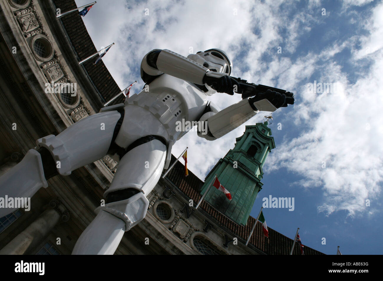 Stormtrooper su Londra. Foto di Kim Craig. Foto Stock
