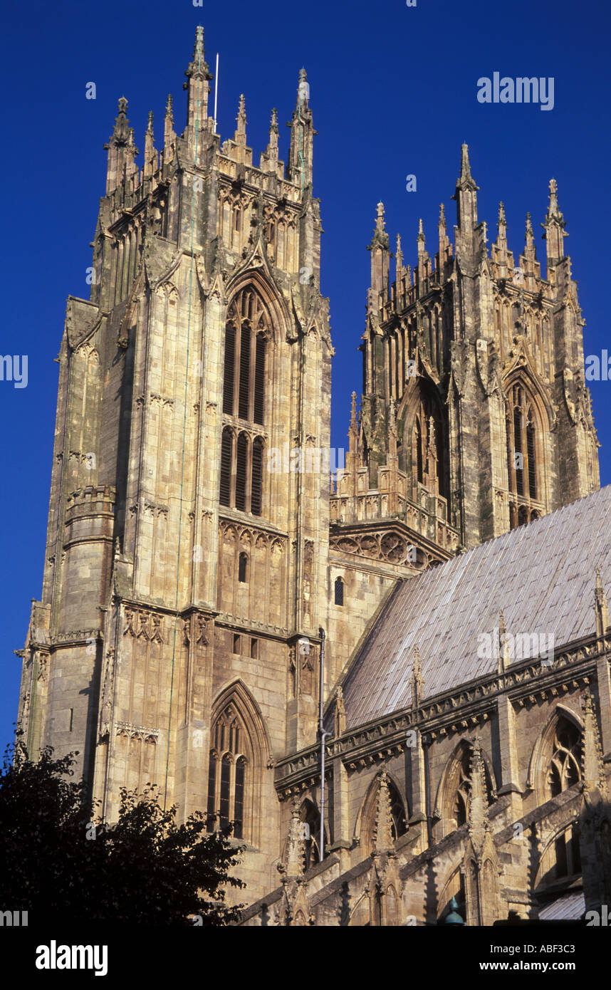 Il Minster chiesa in Beverley East Yorkshire Inghilterra Foto Stock