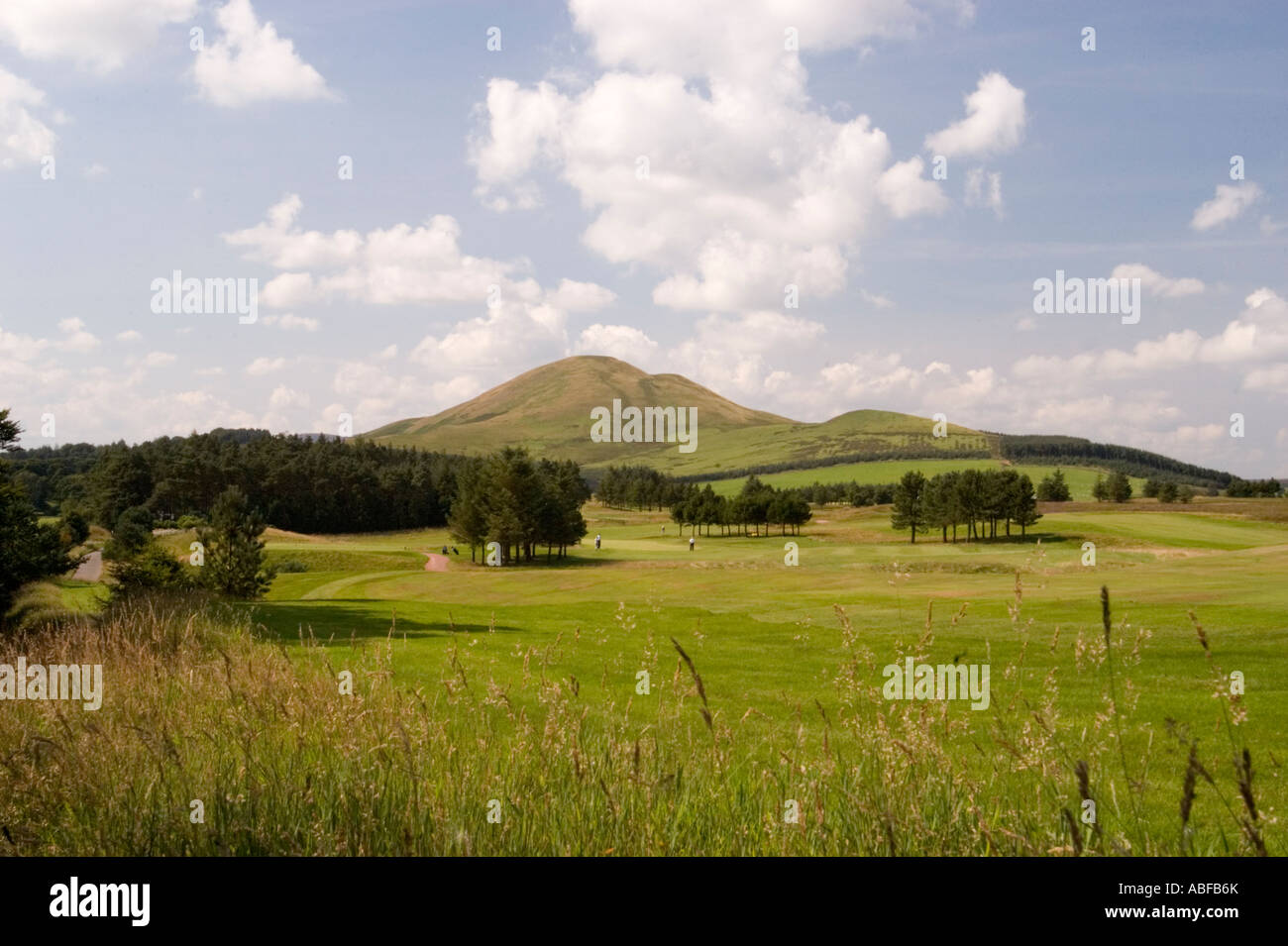 Il Pentland Hills vicino al West Linton nei confini o la Scozia Foto Stock