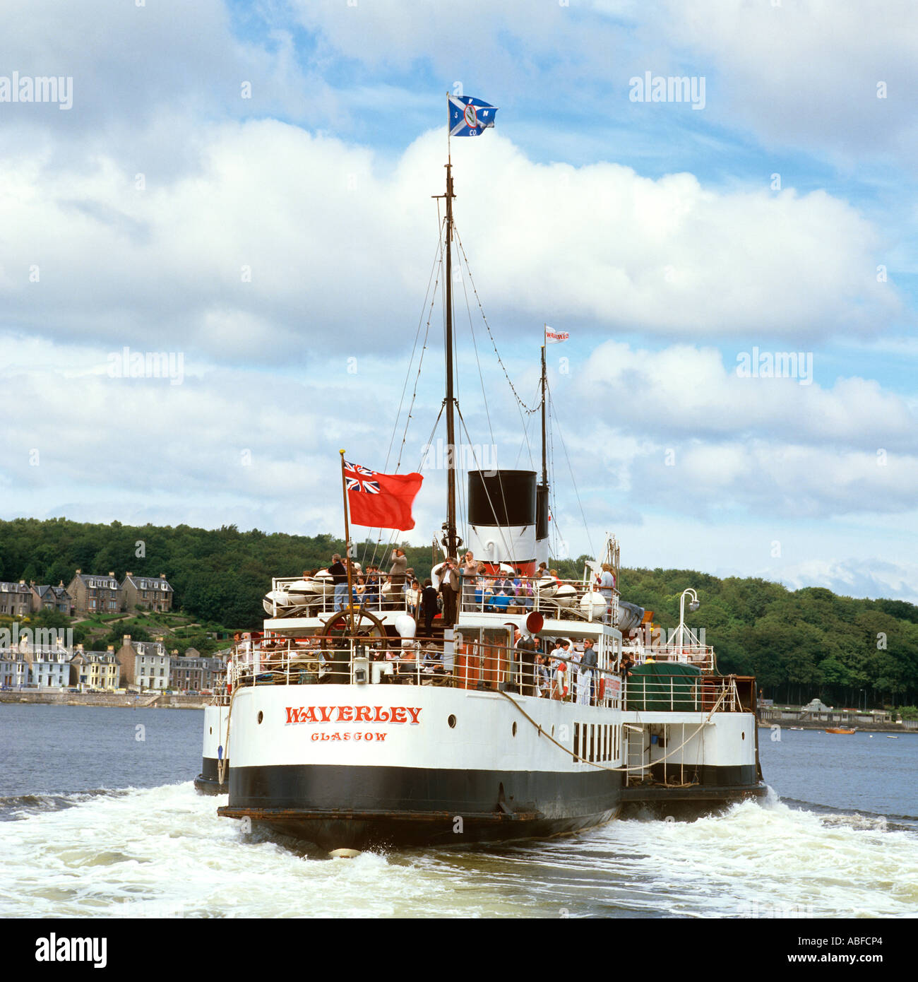 Scozia Isle of Bute Rothesay Clyde steamship SS Waverley Foto Stock
