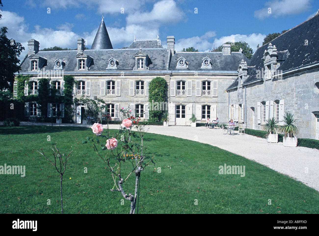 Manoir de Karazan vicino al Pont L'Abbe Bretagna Francia Foto Stock