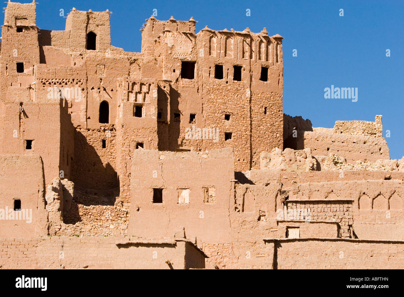 Vecchio Ait Benhaddou kasbah Marocco Foto Stock