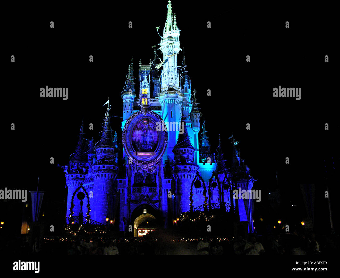 Florida Walt Disney World Cinderella Castle Foto Stock