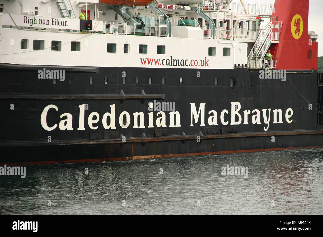 Traghetto MacBraynes Oban Scozia Scotland Foto Stock