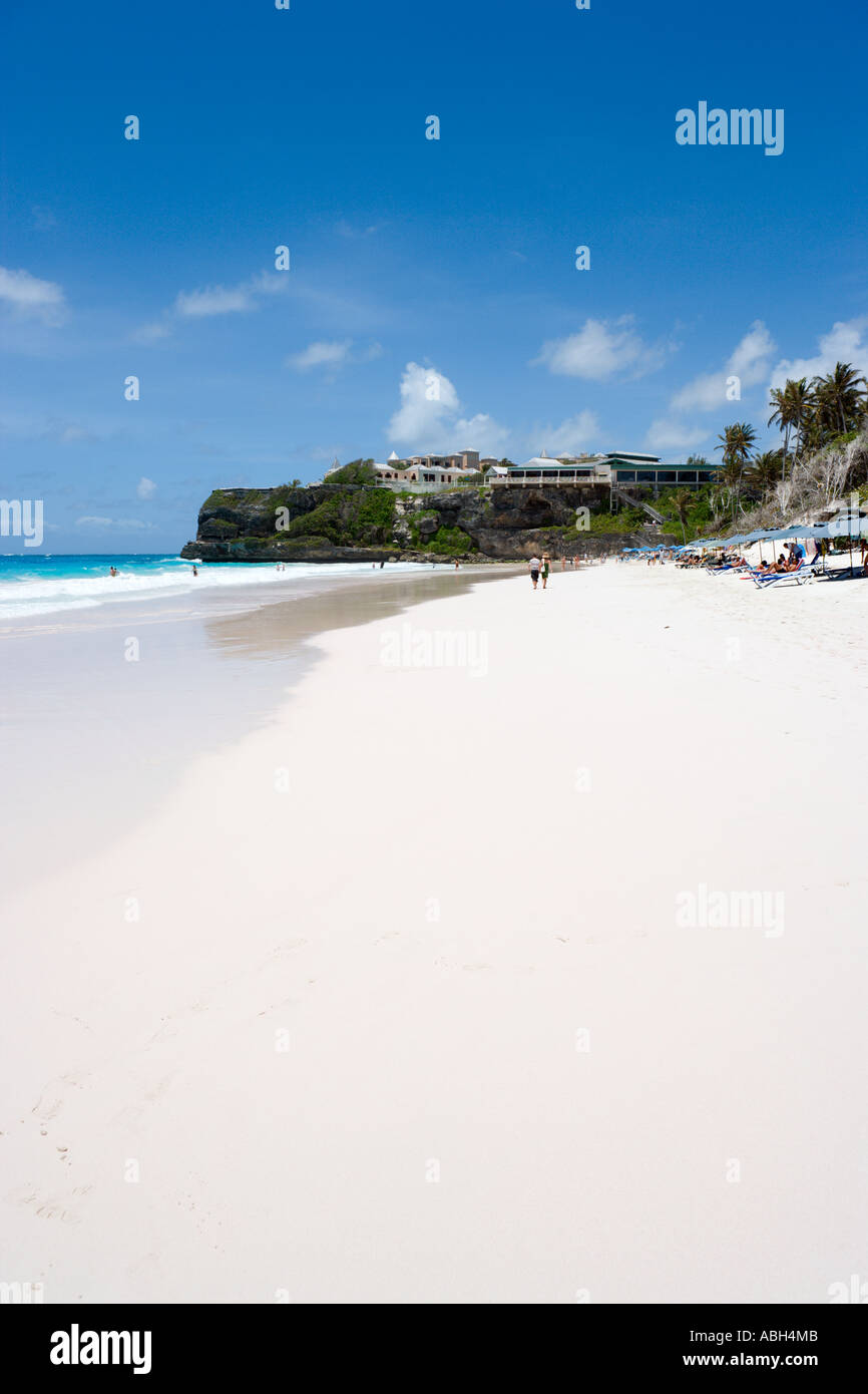 Spiaggia di gru e gru Beach Hotel, Costa Sud Orientale, Barbados, Piccole Antille, West Indies, dei Caraibi Foto Stock