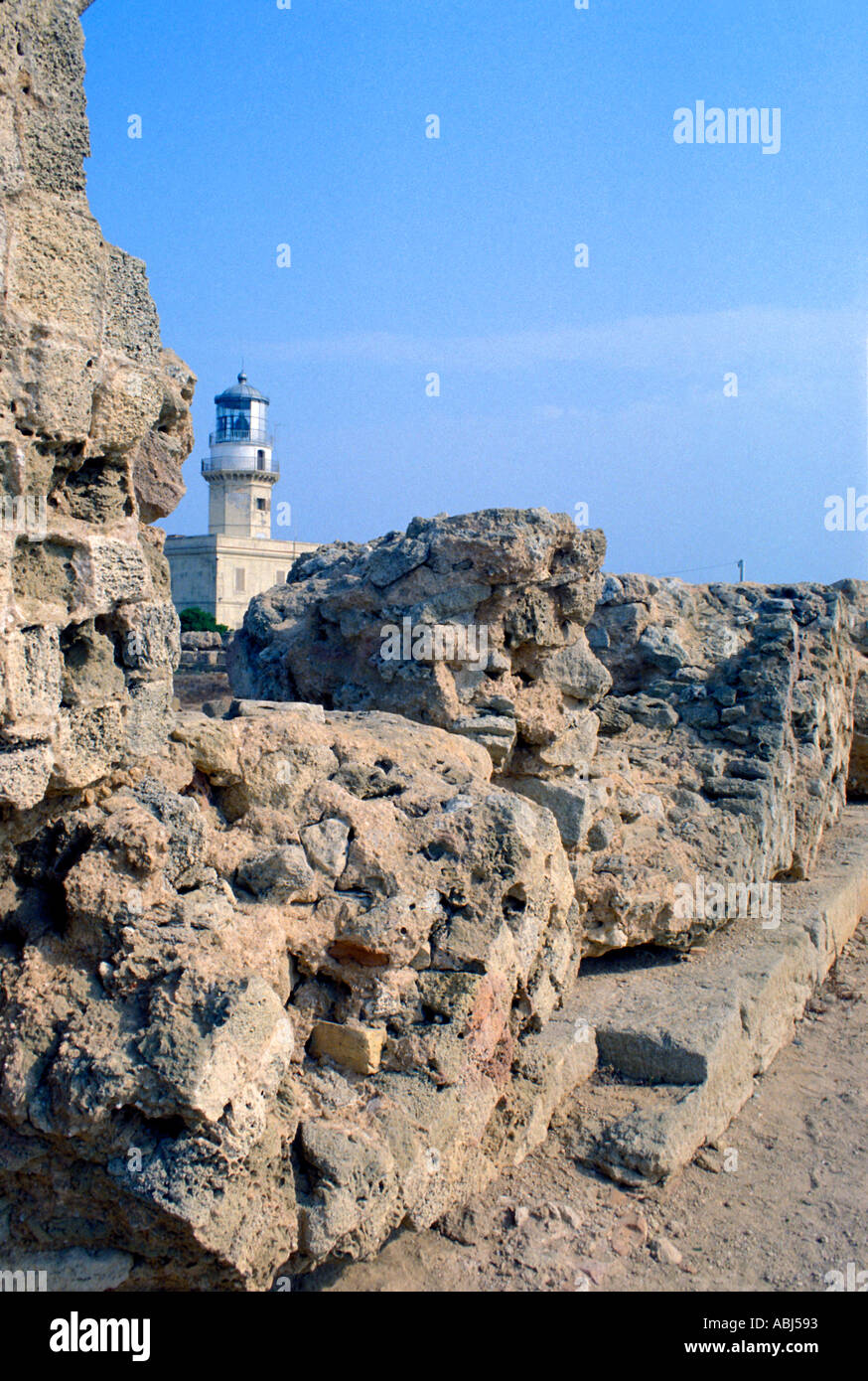 Capo Colonna, Crotone, Calabria, Italia Foto Stock