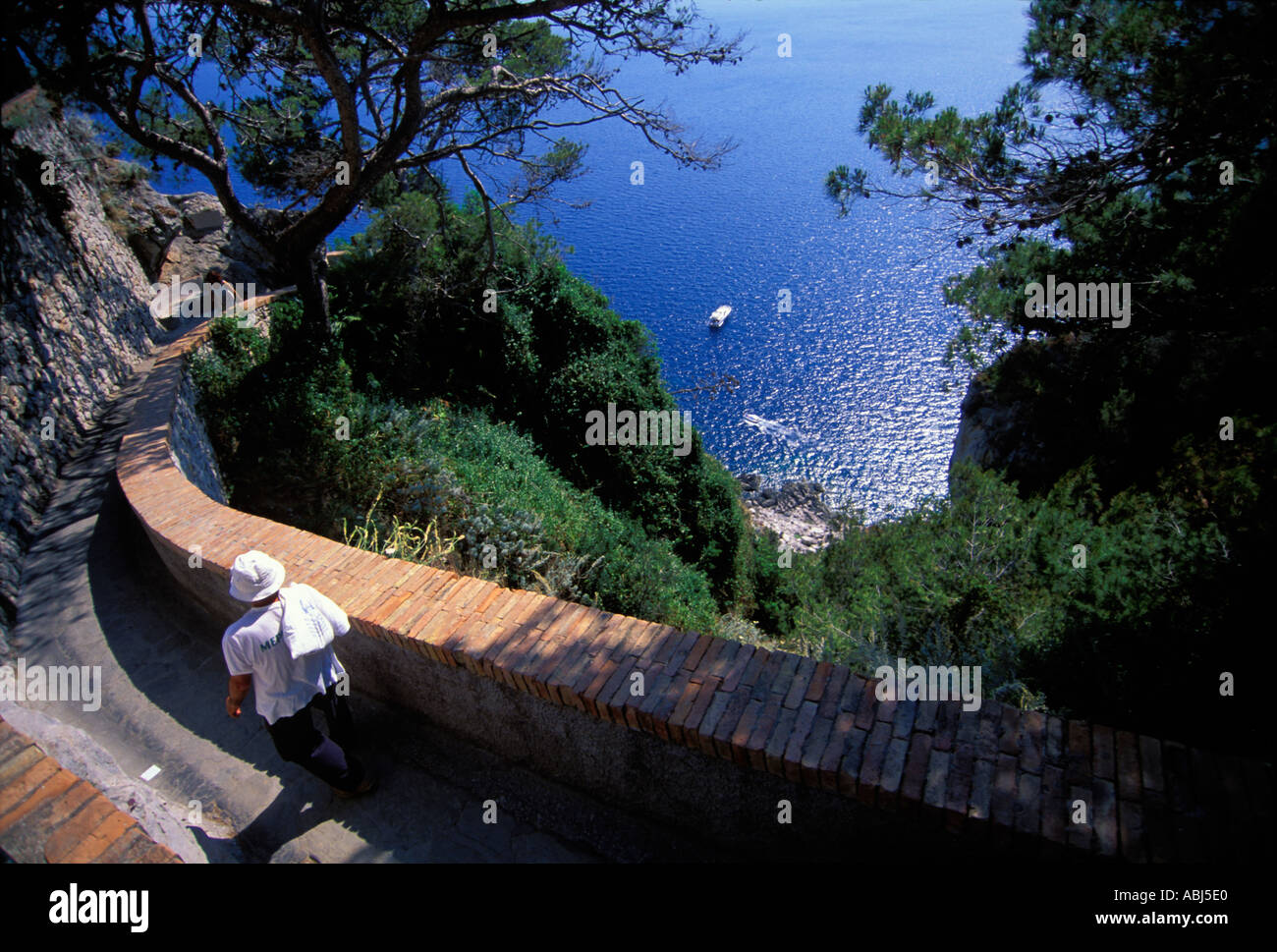 Isola di Capri, Napoli, Italia Foto Stock