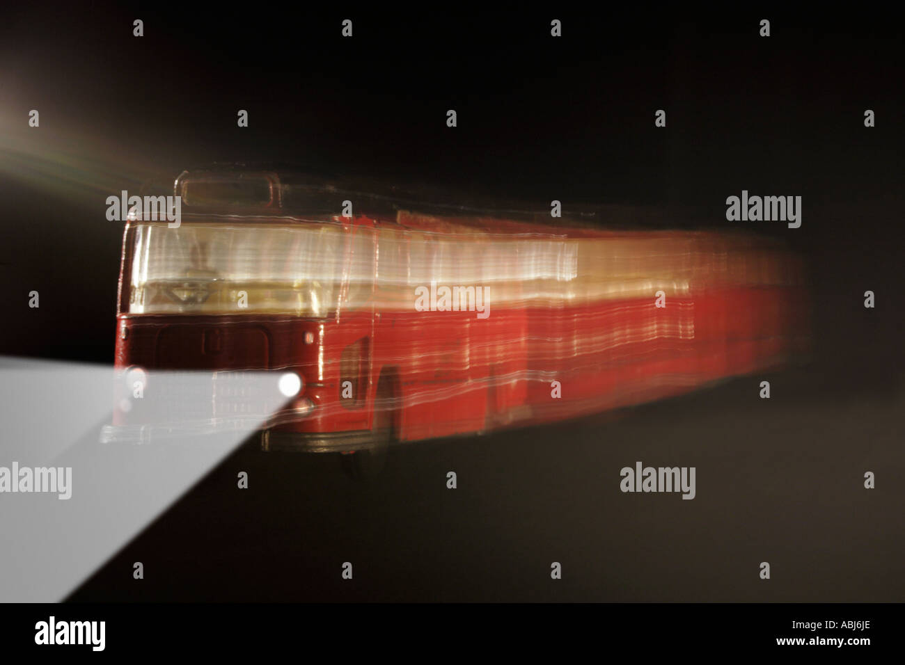 Ghost Bus Foto Stock