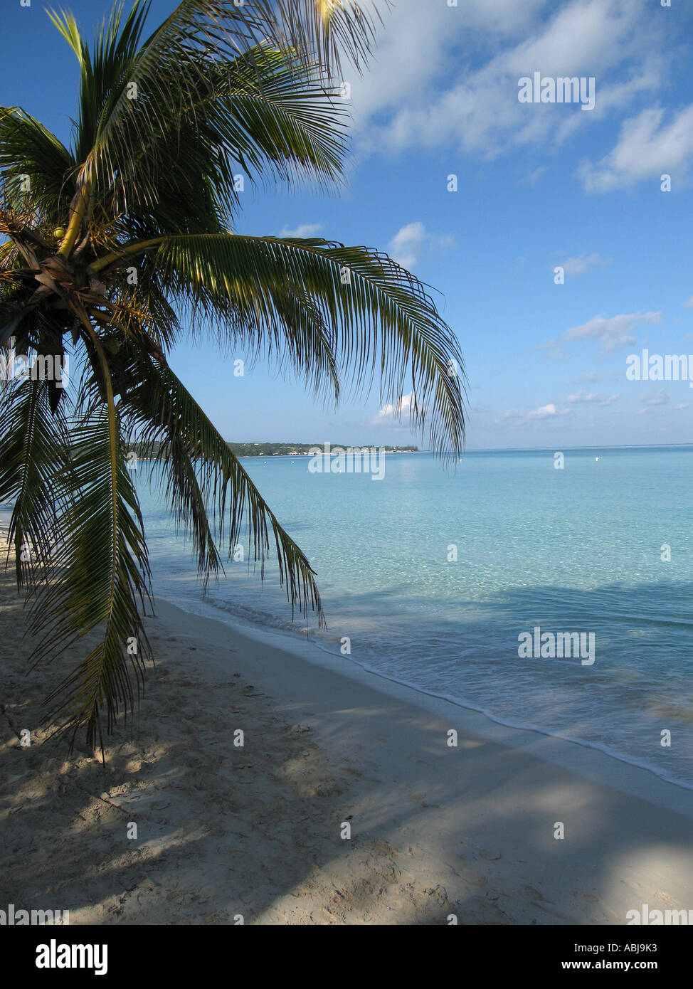Seven Mile Beach Negril Foto Stock
