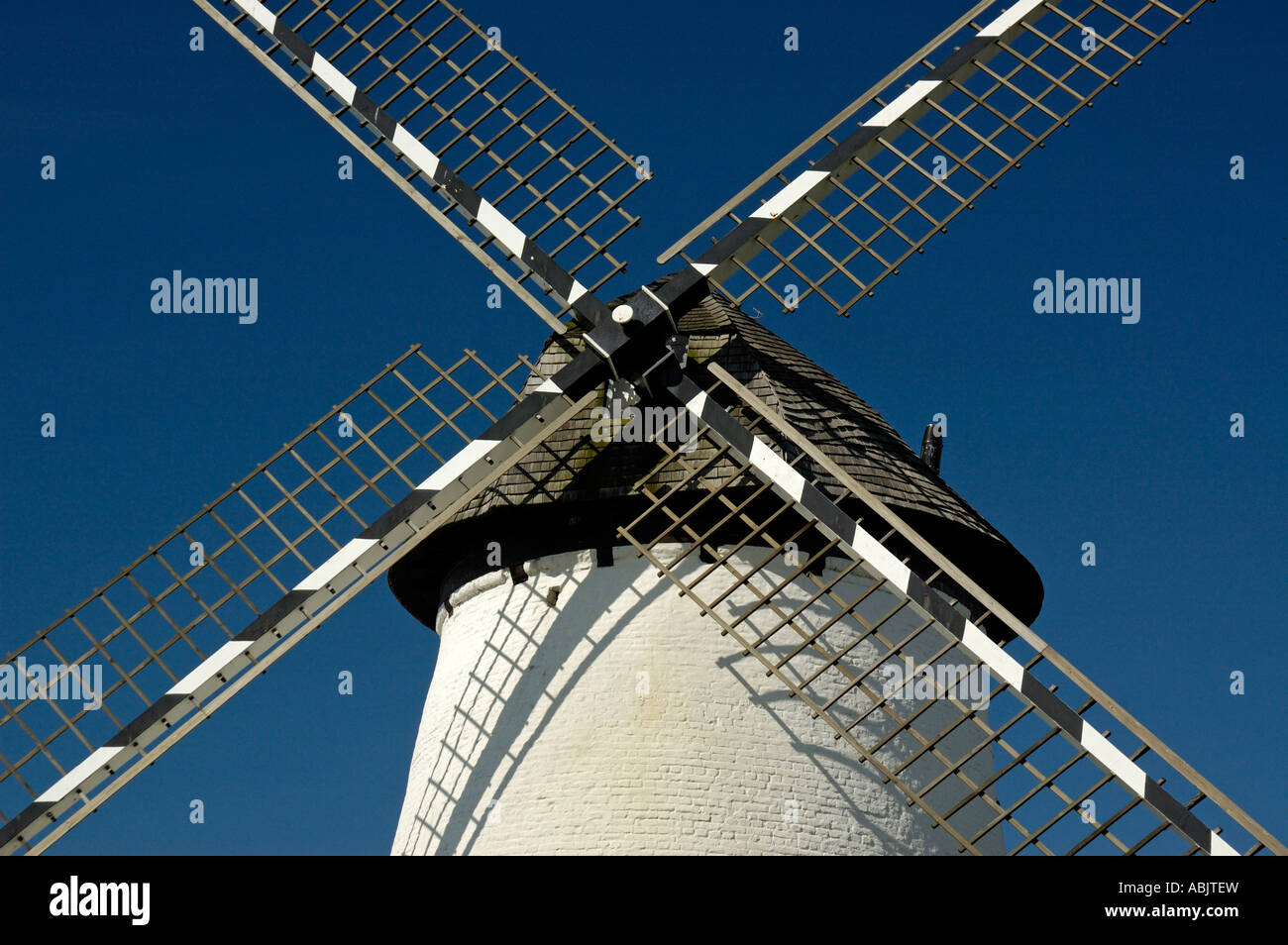 Il mulino a vento di Egelsberg Traar Krefeld Germania. Foto Stock