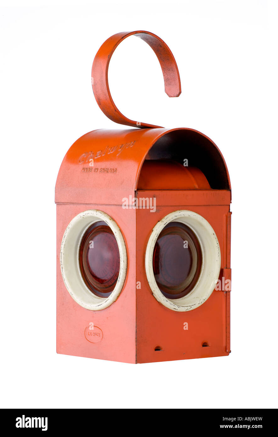 Strada la spia e il ritaglio, tagliate, lampada di paraffina, olio di paraffina lampada Foto Stock