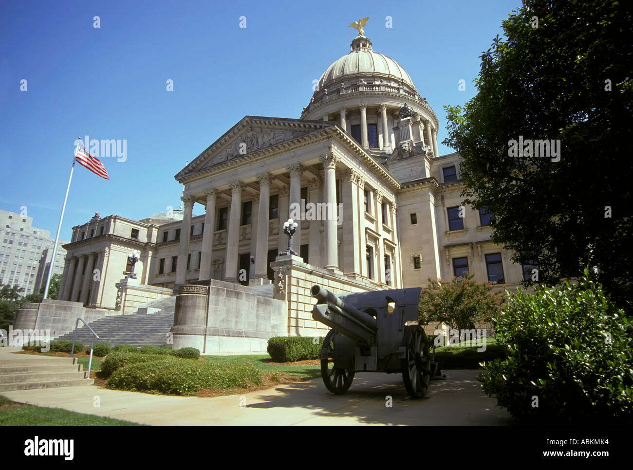 Jackson MS Mississippi State Capitol Building Foto Stock