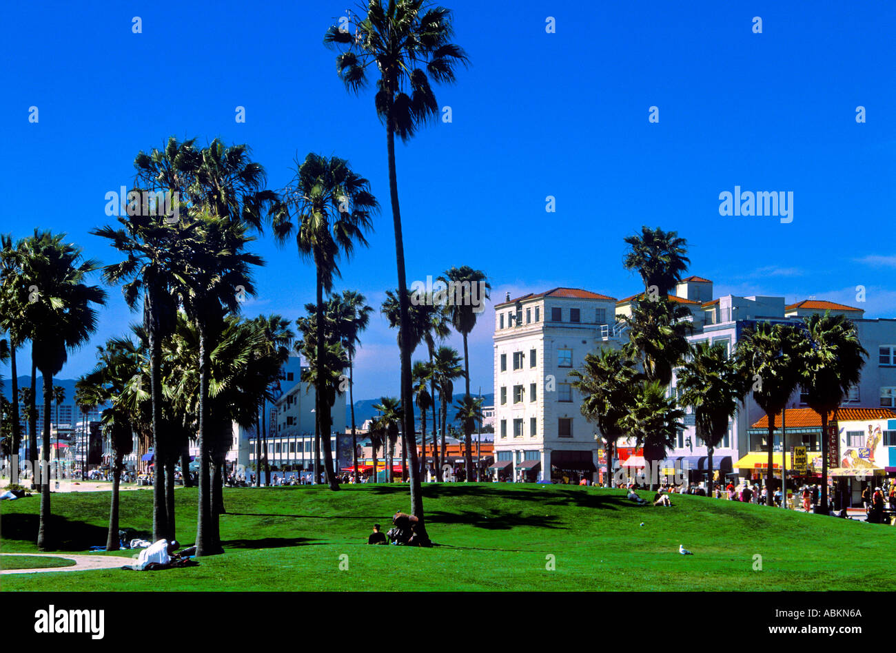 La spiaggia di Venezia LOS ANGELES Foto Stock
