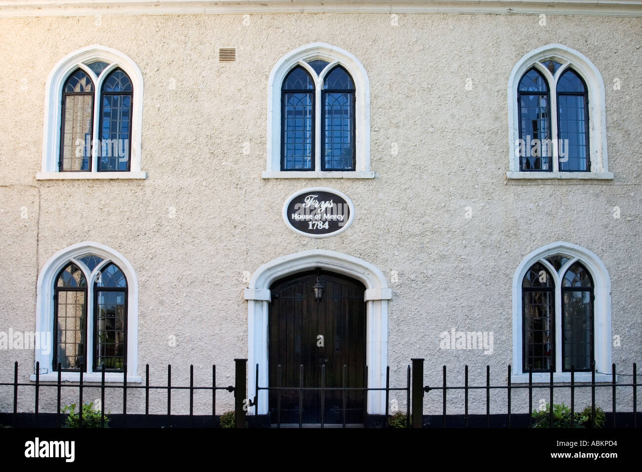 Frys casa di misericordia 1784 in Colston Parade vicino a St Mary Redcliff a Bristol Inghilterra Foto Stock