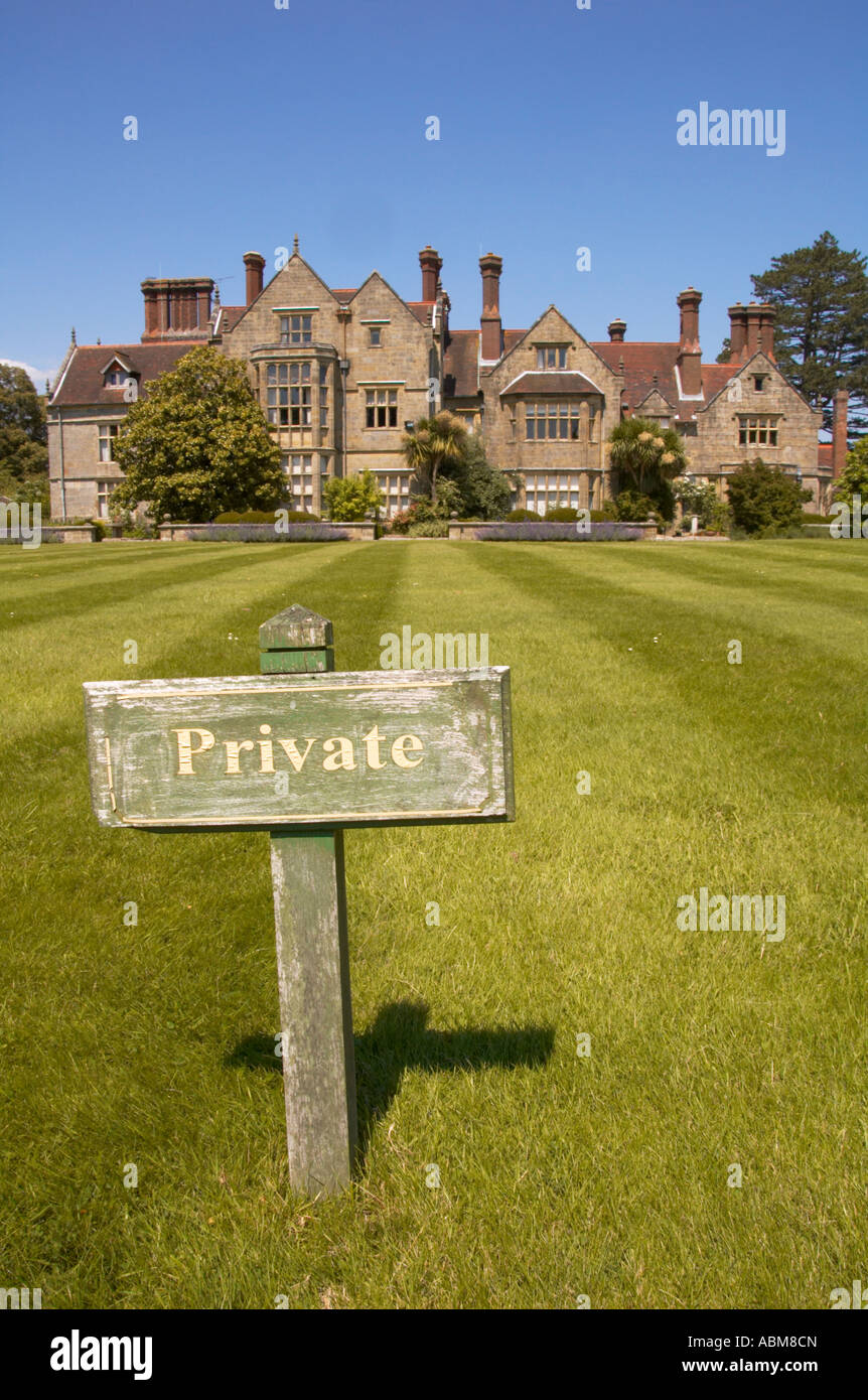 Segno privato Foto Stock