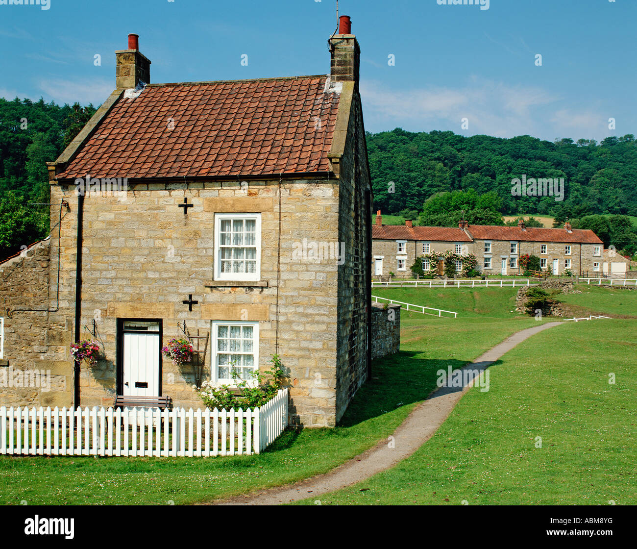 GB YORKSHIRE North York Moors Hutton Le Hole Foto Stock