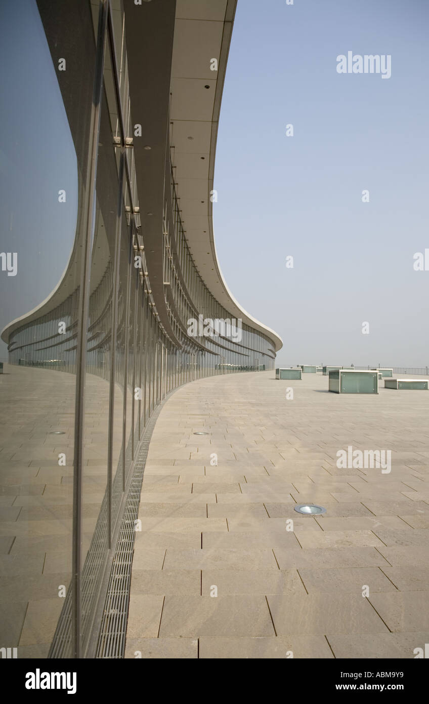 Centro congressi, Dresda, Germania Foto Stock