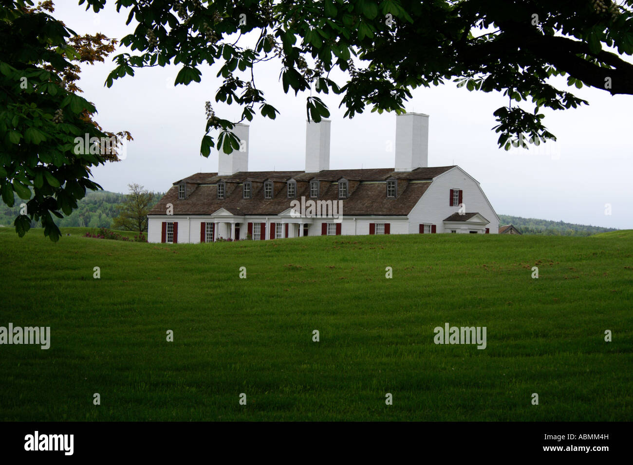 Ufficiale di quarti a Fort Anne, Annapolis Royal, Canada, Nova Scotia, Nord America. Foto di Willy Matheisl Foto Stock