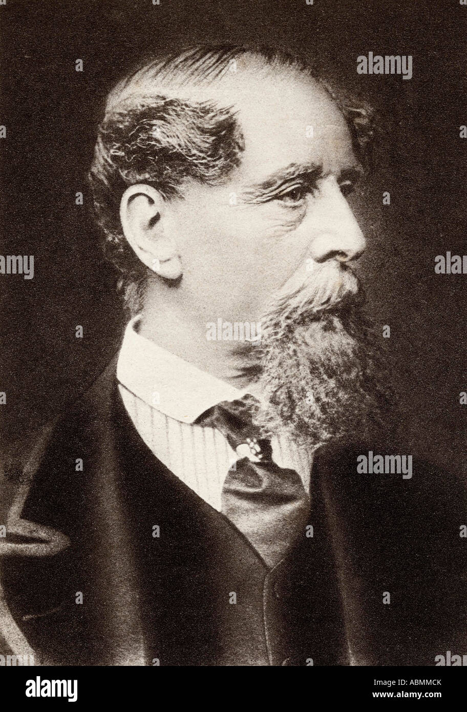 Charles John Huffam Dickens, 1812 - 1870. Romanziere inglese. Foto Stock