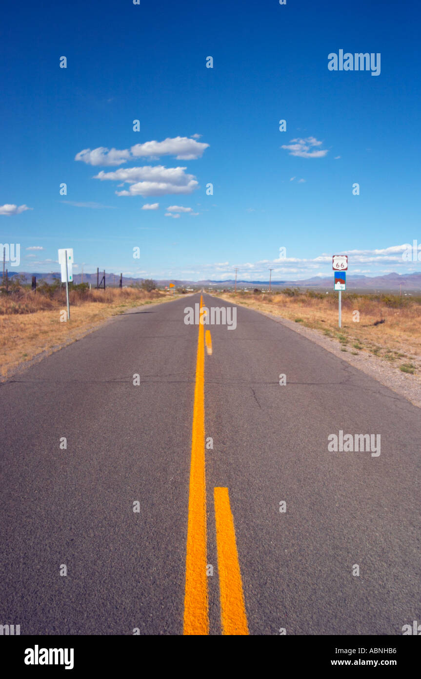 Route 66 Road USA Foto Stock