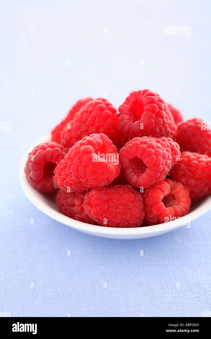 Lamponi rossi Foto Stock
