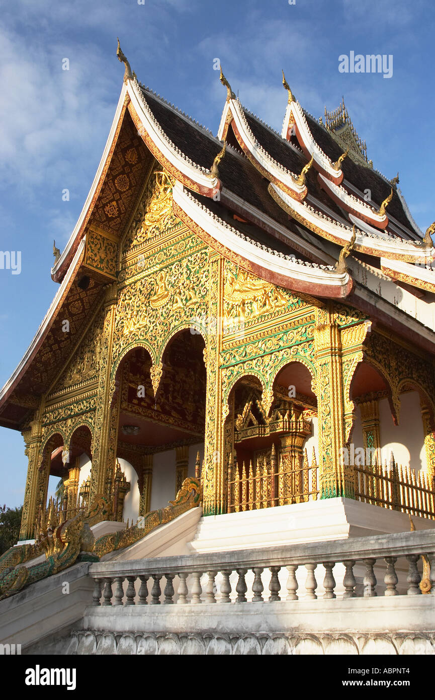 Sala Pha Bang, il Museo del Palazzo Reale, Luang Prabang Foto Stock