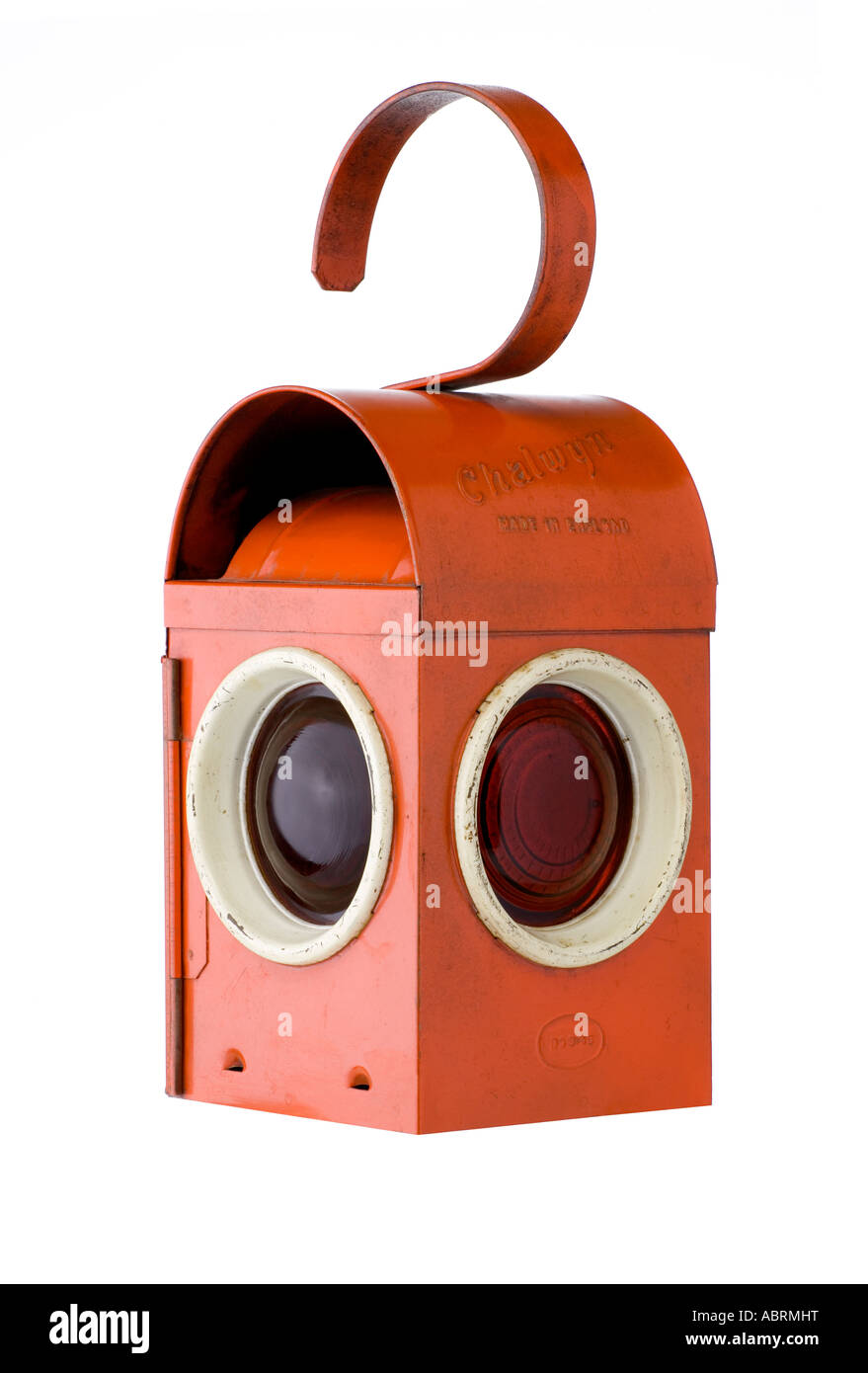 Strada la spia e il ritaglio, tagliate, lampada di paraffina, olio di paraffina lampada Foto Stock