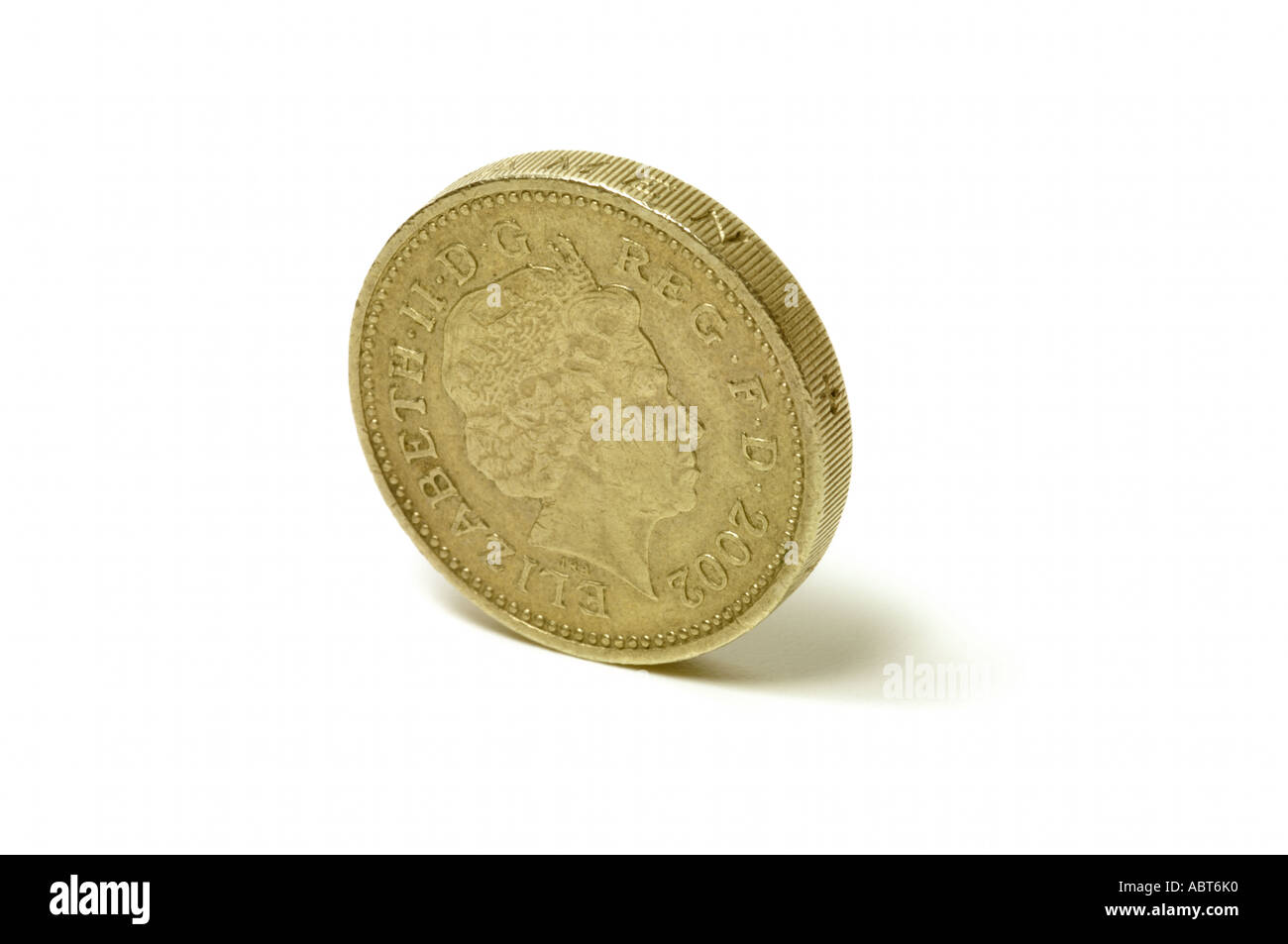 Moneta di libbra Foto Stock