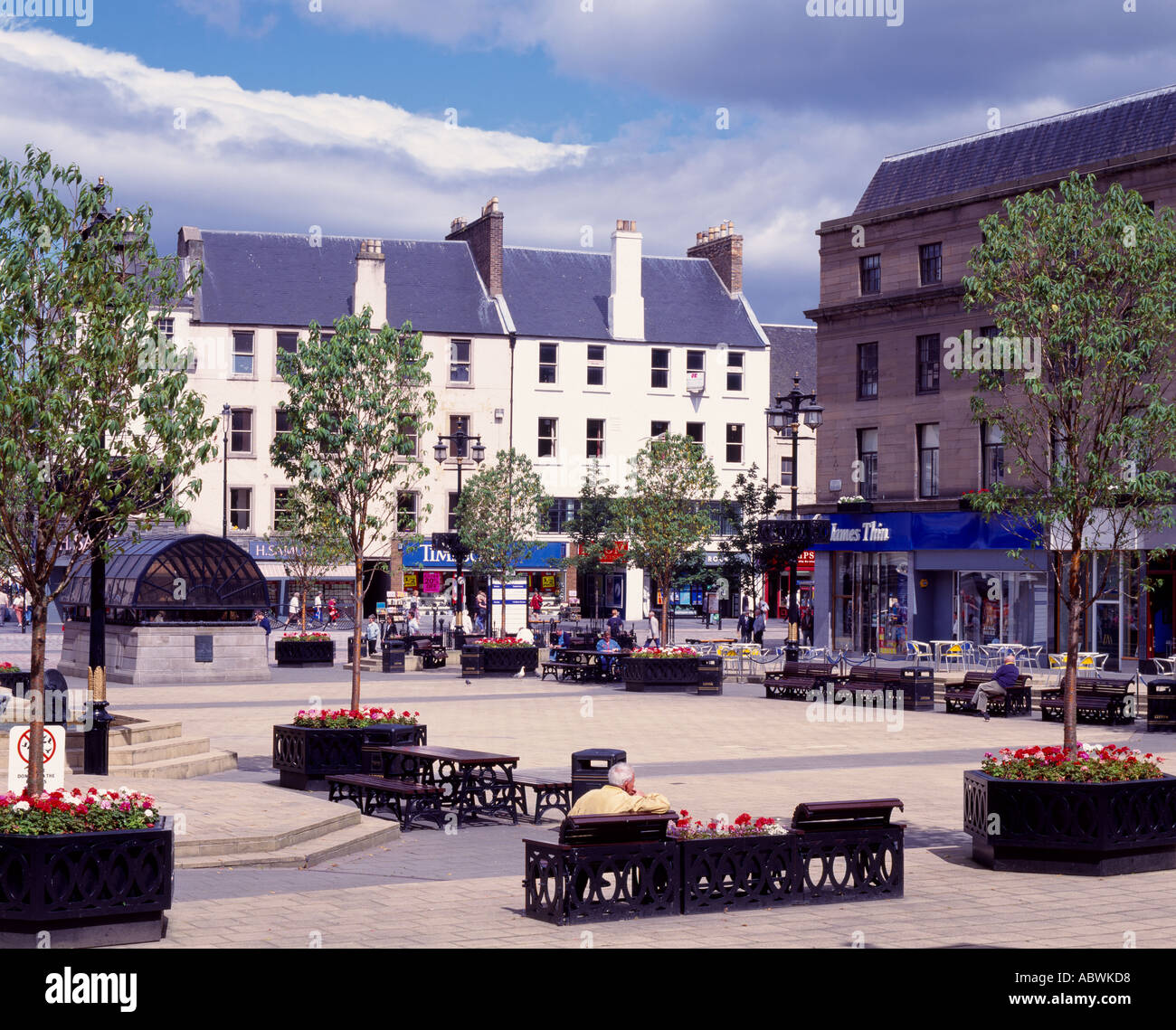 City Square, Dundee, Scotland, Regno Unito Foto Stock