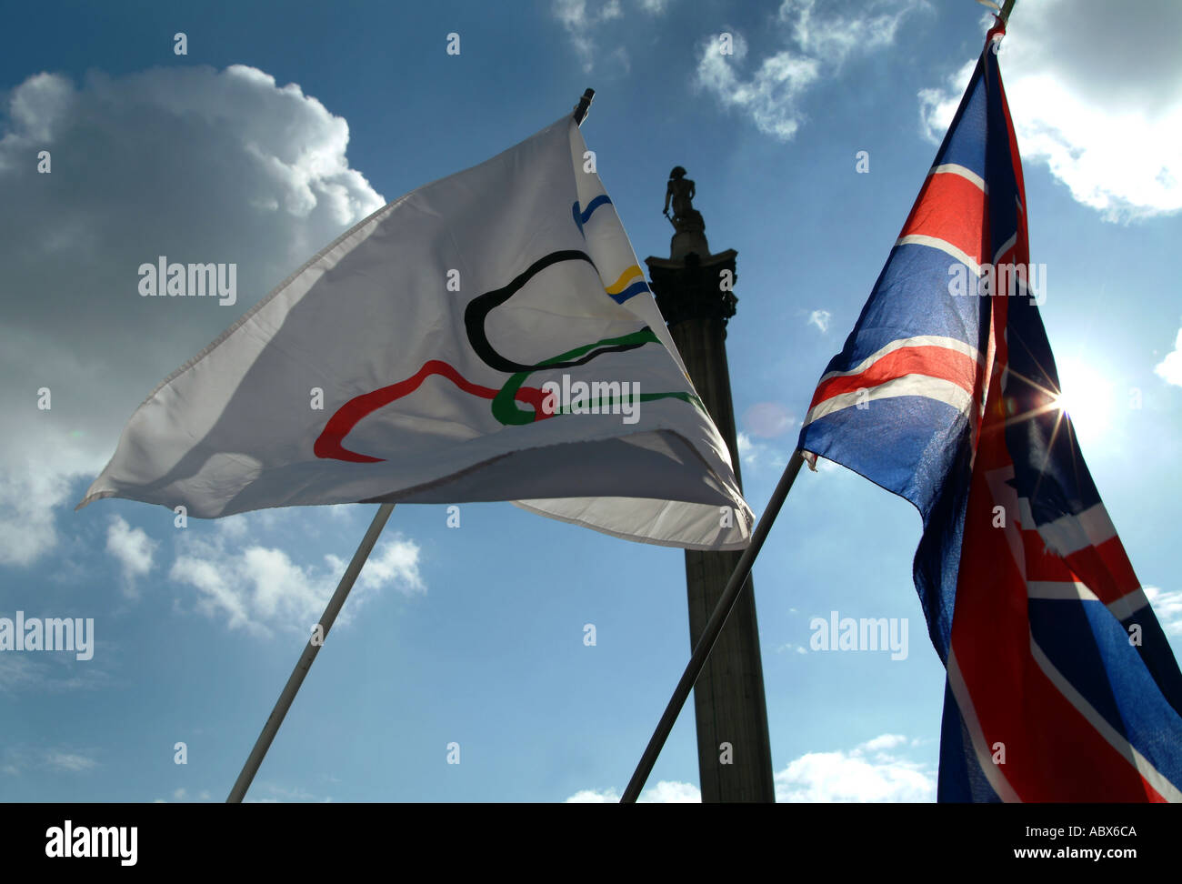 Sfilata olimpica per Londra 2012 Foto Stock