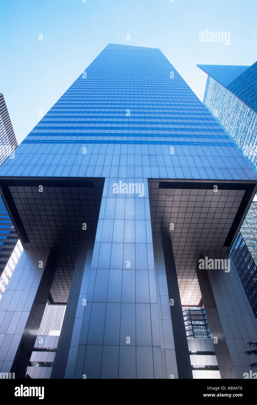 New York City la sede centrale del Citigroup Center Building, (precedentemente noto come Citicorp Center), al 601 di Lexington Avenue nel centro di Manhattan. Citibank Foto Stock