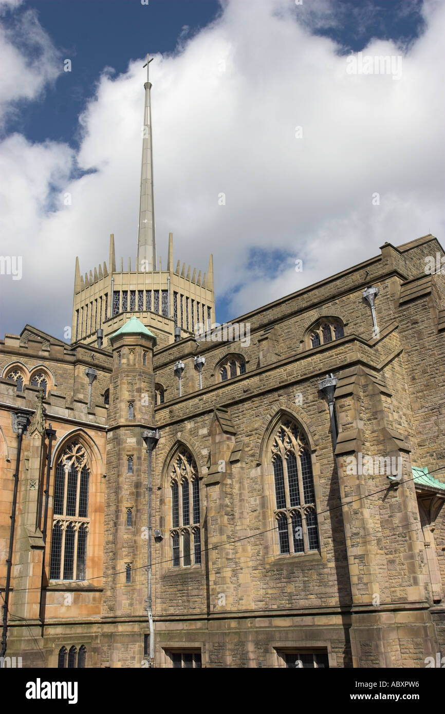 La Torre della Lanterna di Blackburn Cattedrale Anglicana Foto Stock