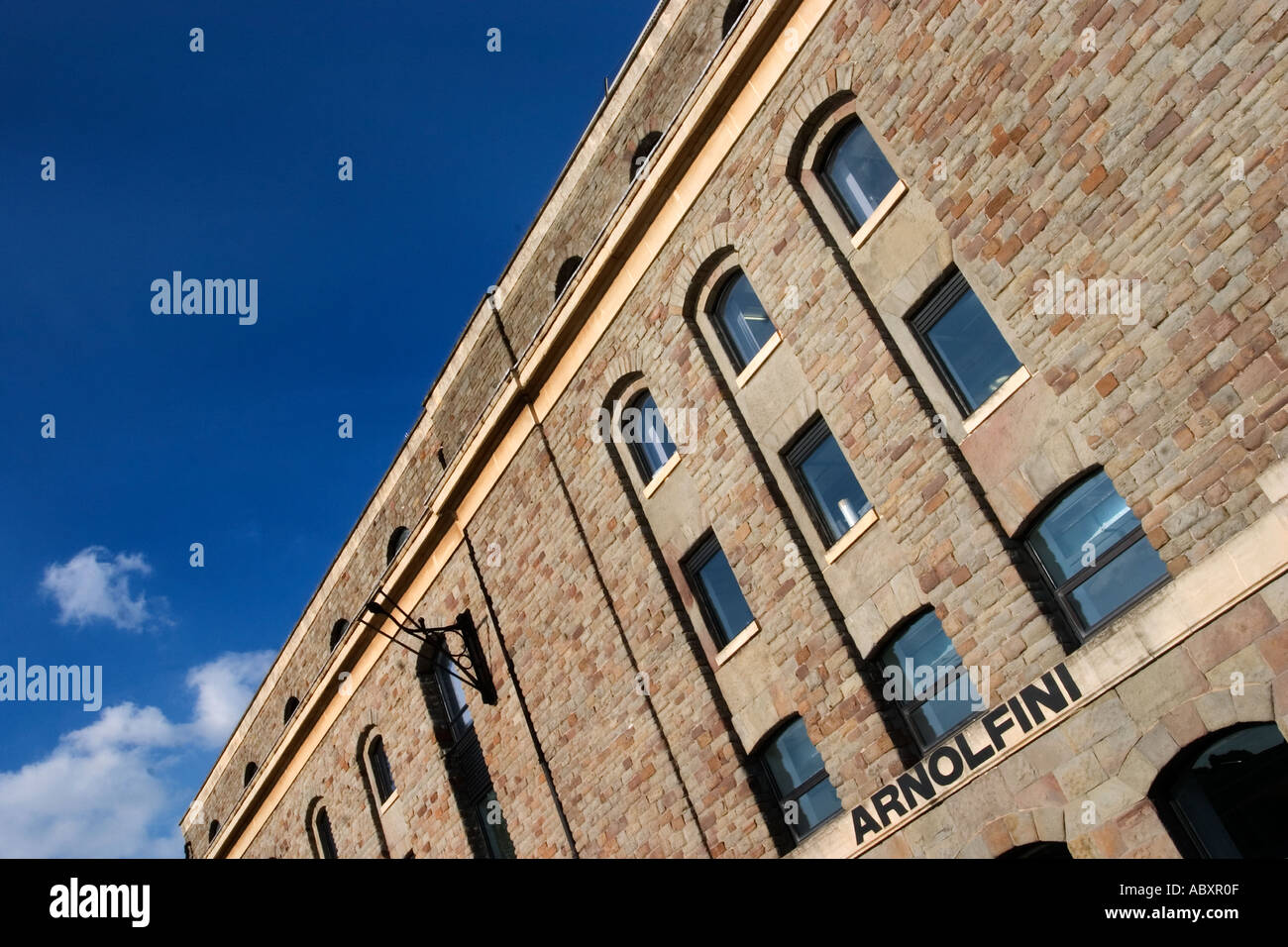 La Arnolfini Contemporary Arts Center sull'Harbourside di Bristol Inghilterra Foto Stock