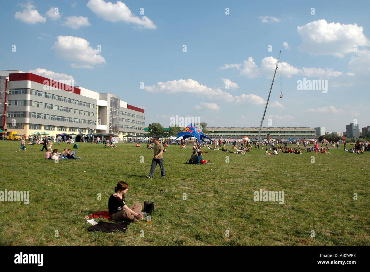 Varsavia Università Agricola SGGW in Polonia Foto Stock