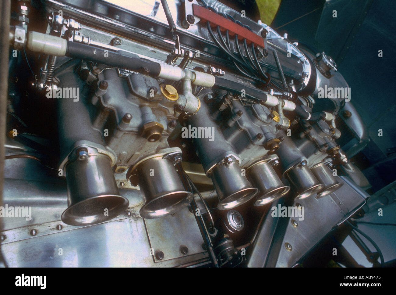 Jaguar XK D Tipo motore racing Foto Stock