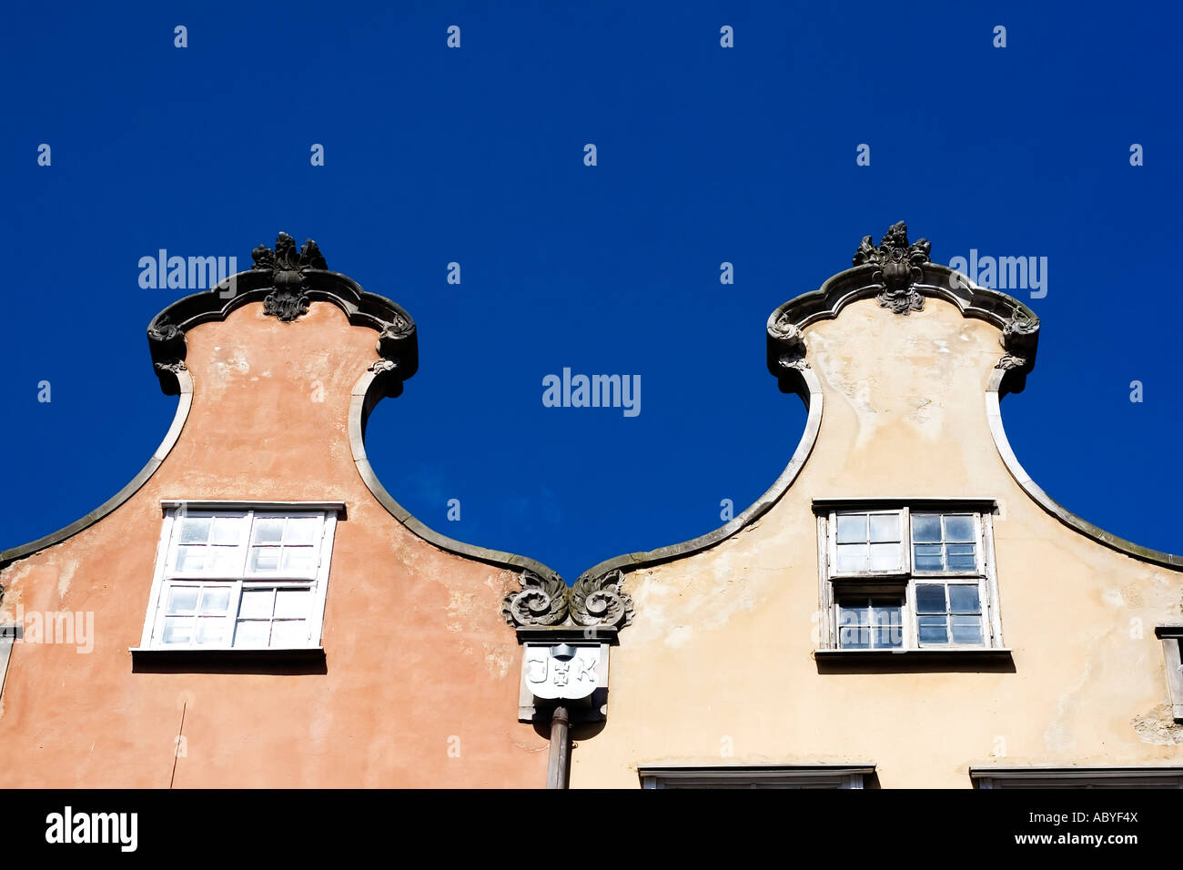 Dettaglio a Danzica Polonia UE Foto Stock